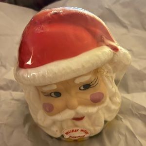 Santa Clause Head Candle